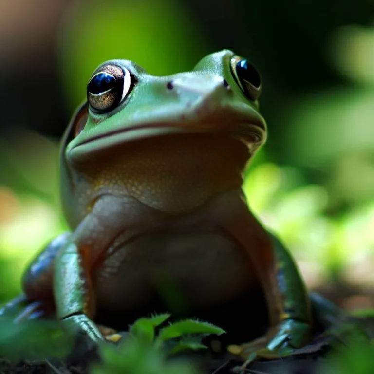 Żaba w ogrodzie: piękno natury w twoim otoczeniu