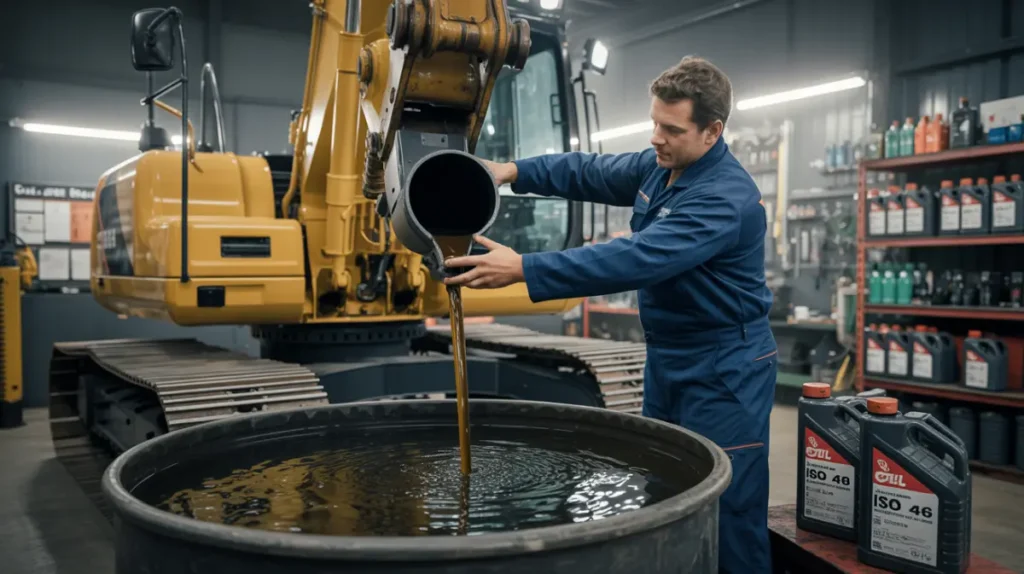 olej hydrauliczny wymiana